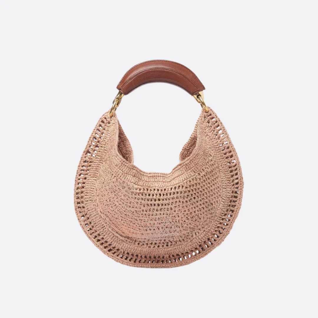 Raffia-Schultertasche - BloxBag