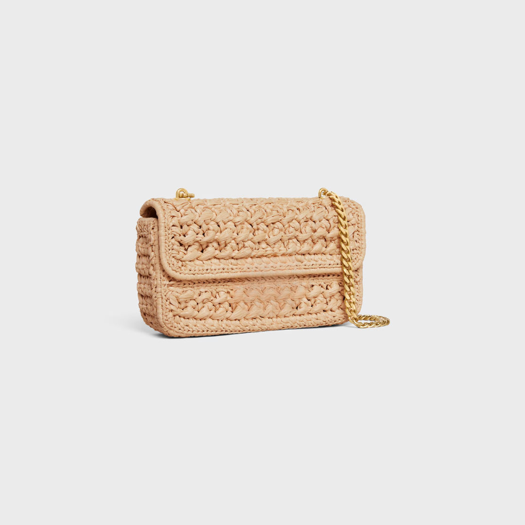 Raffia-Kettentasche - BloxBag