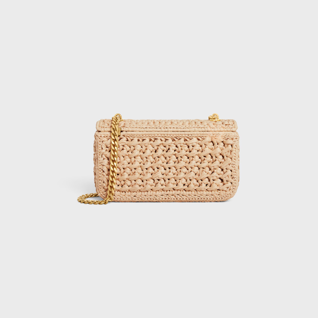 Raffia-Kettentasche - BloxBag
