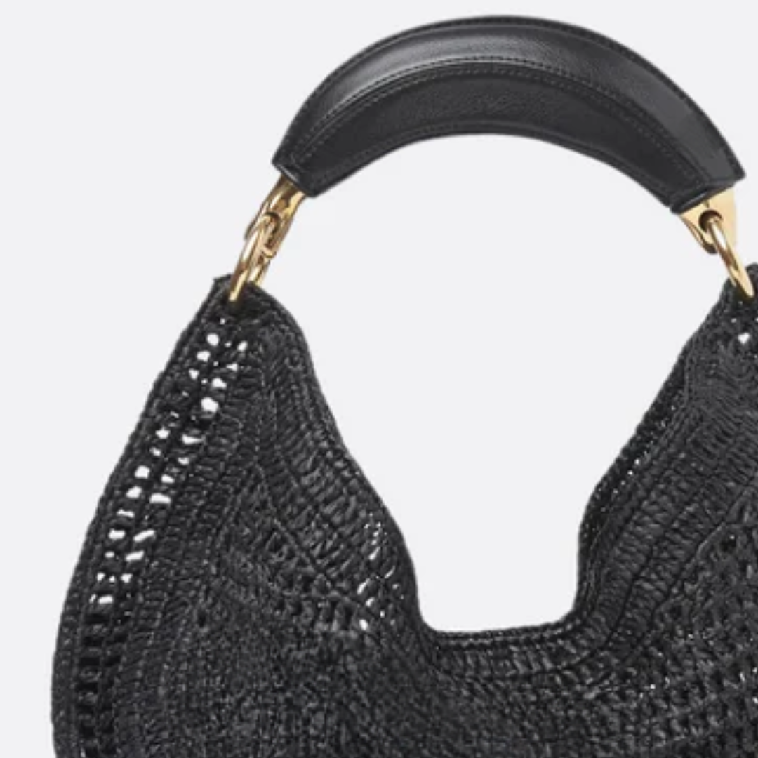 Raffia-Schultertasche - BloxBag