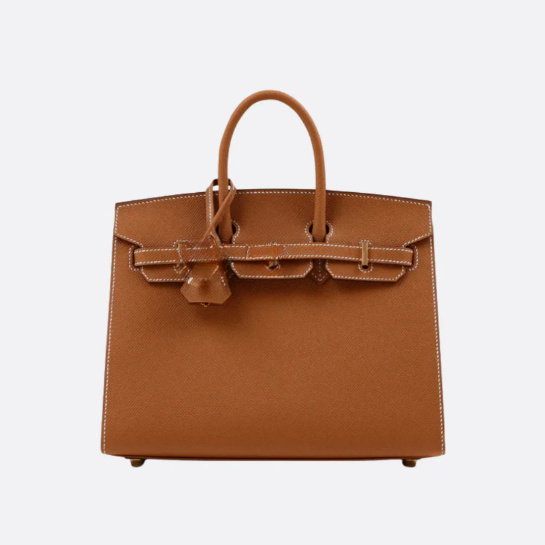 Klassische Lederhandtasche - BloxBag