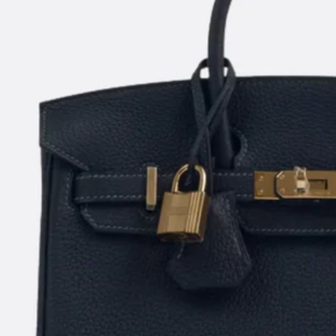 Klassische Lederhandtasche - BloxBag