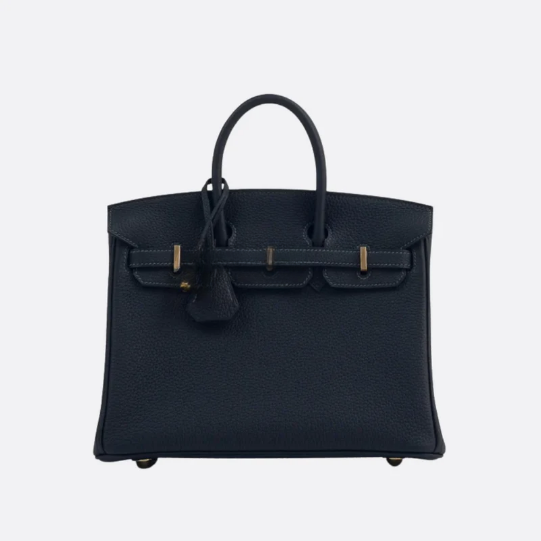 Klassische Lederhandtasche - BloxBag