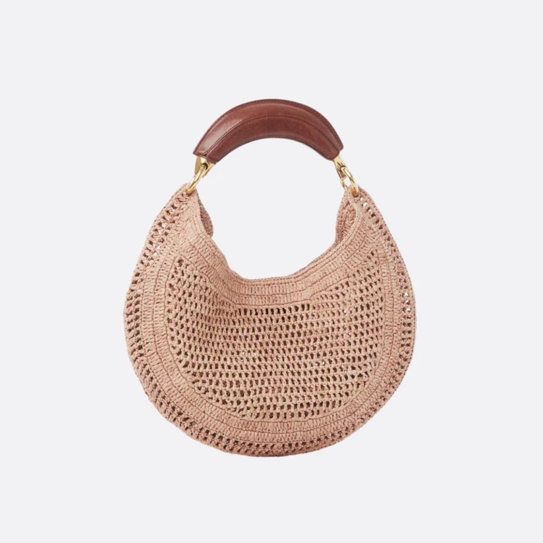 Raffia-Schultertasche - BloxBag